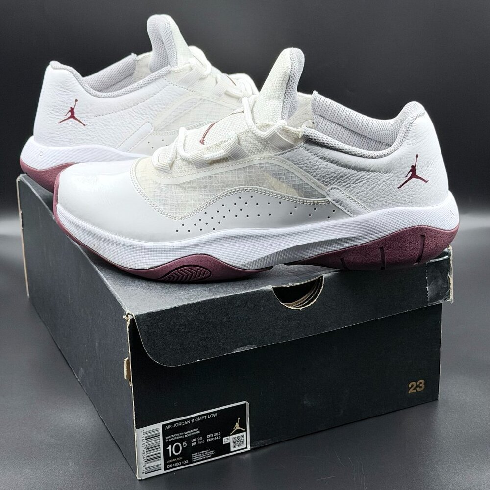 Air Jordan 11 CMFT Low 'Steel Grey Cherrywood' - Picture 12 of 13